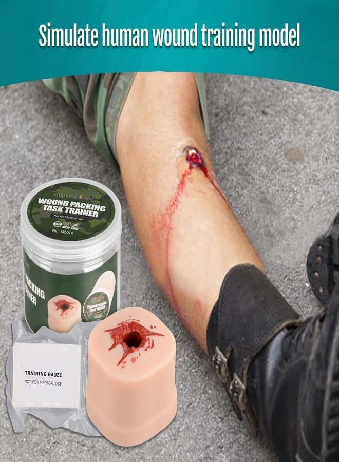 Medarchitect Wound Packing Task Trainer, Bleed Control Tourniquet Trainer, Basic Wound Packing Trainer for Medical Education - Image 5